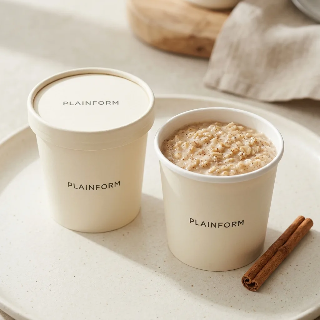Protein Oatmeal Cups — Cinnamon